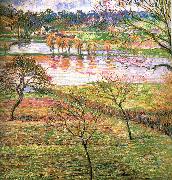 Camille Pissarro Flooding Spain oil painting artist